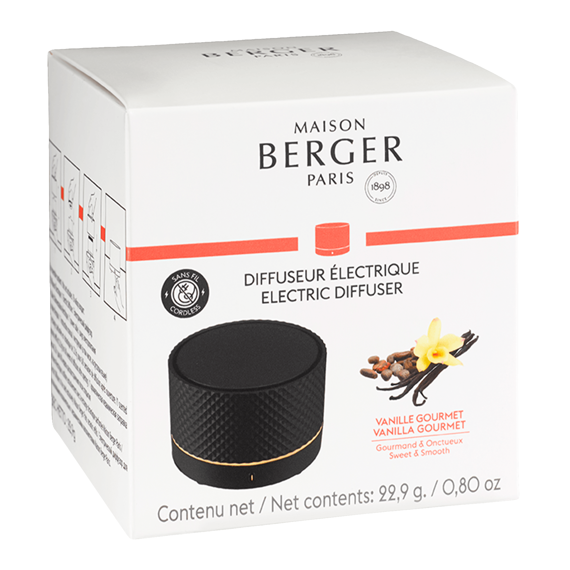 Maison Berger Diffusor Nomade Schwarz