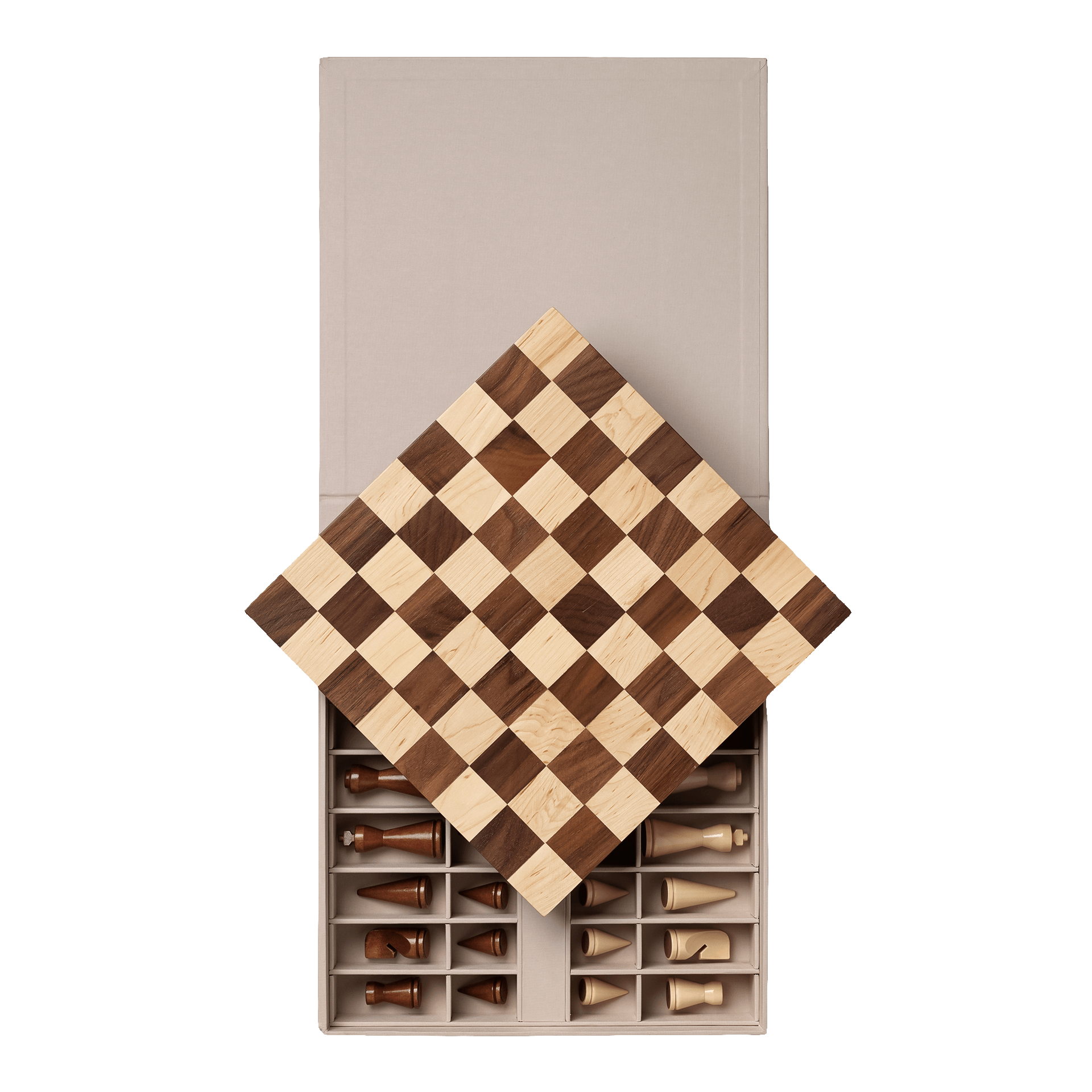 Printworks Wood Chess The Minimalist