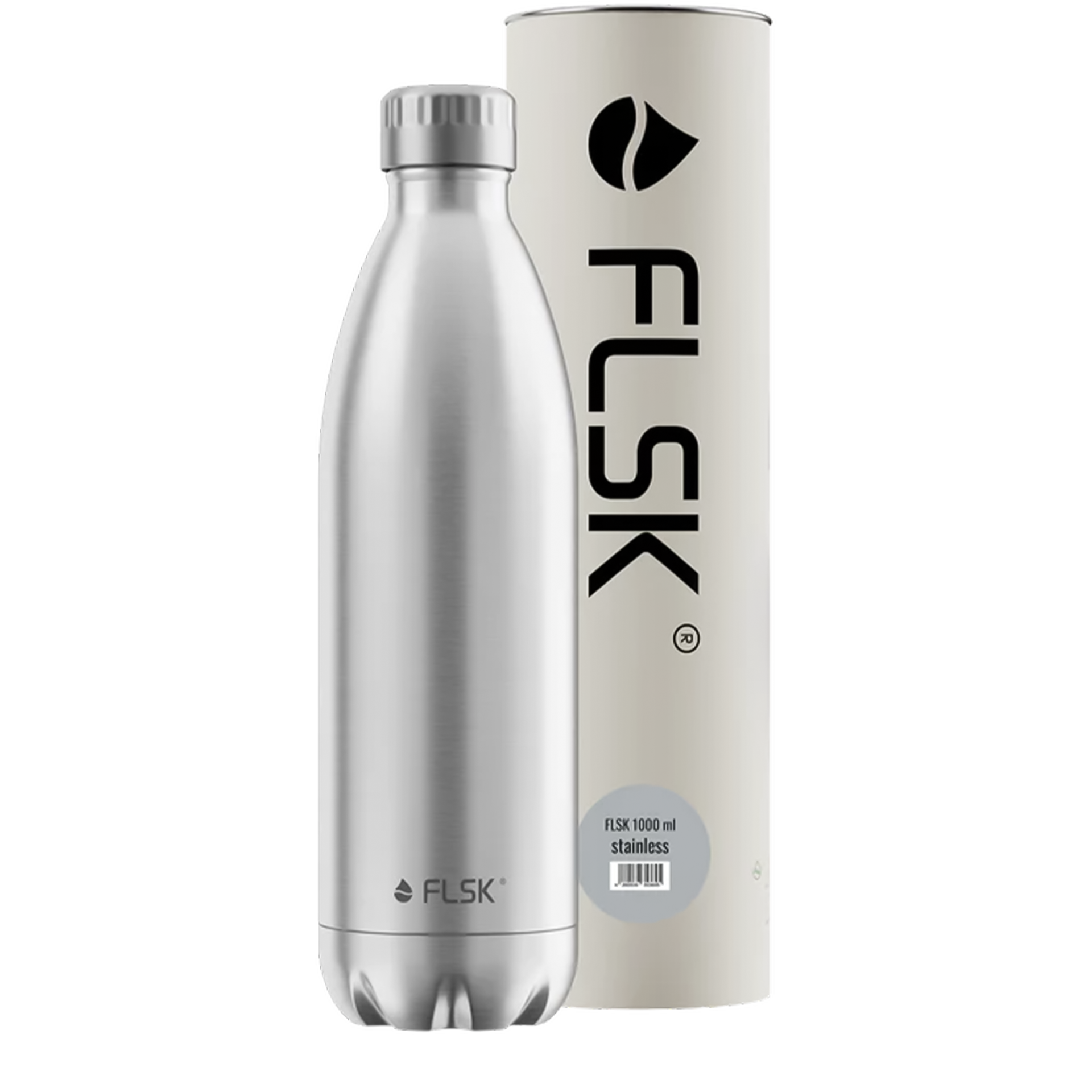 FLSK Trinkflasche Edelstahl 1,00 l