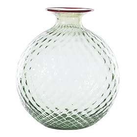 Venini Monofiori Balloton Vase Rio Green