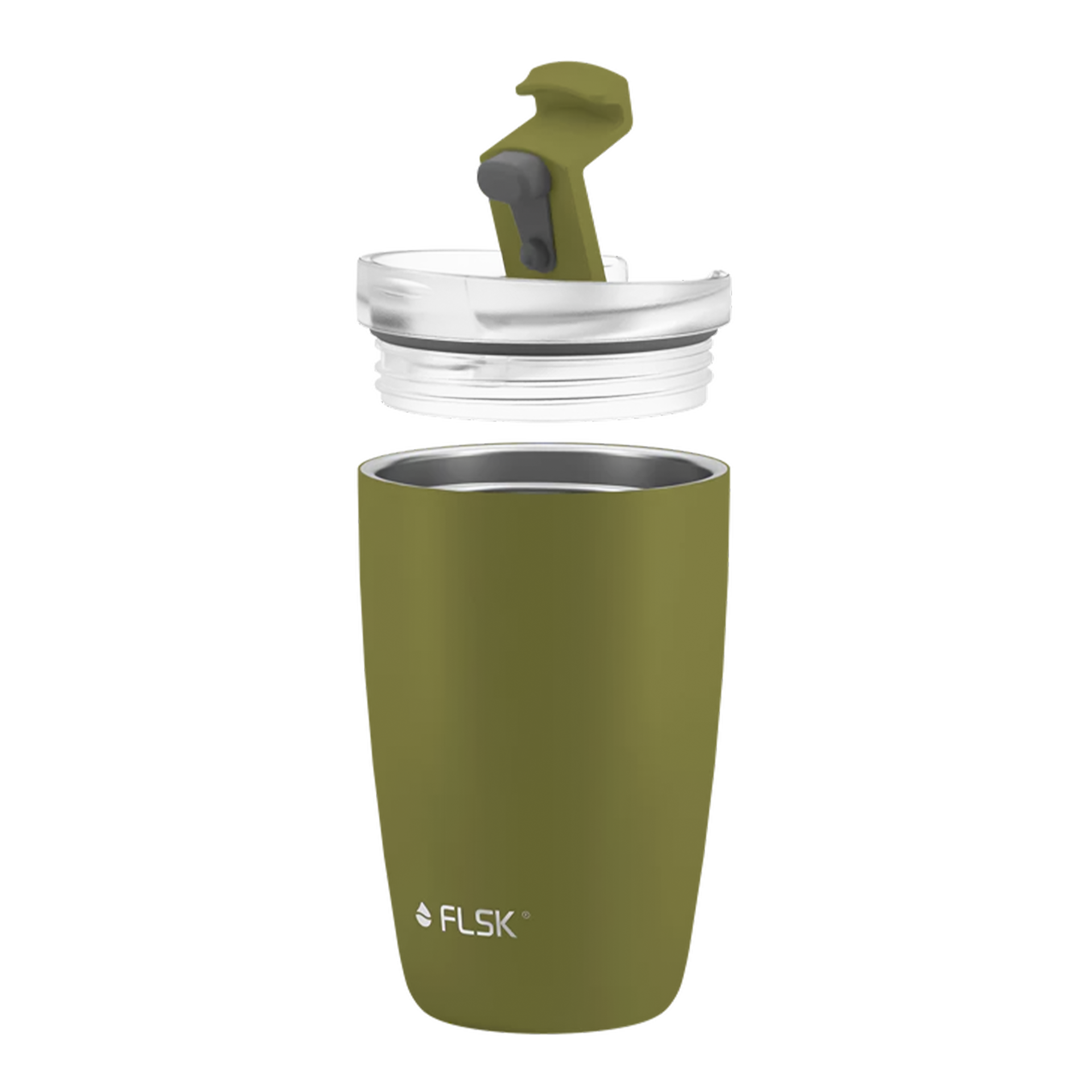 FLSK Coffee To Go Becher Olive 0,35 l