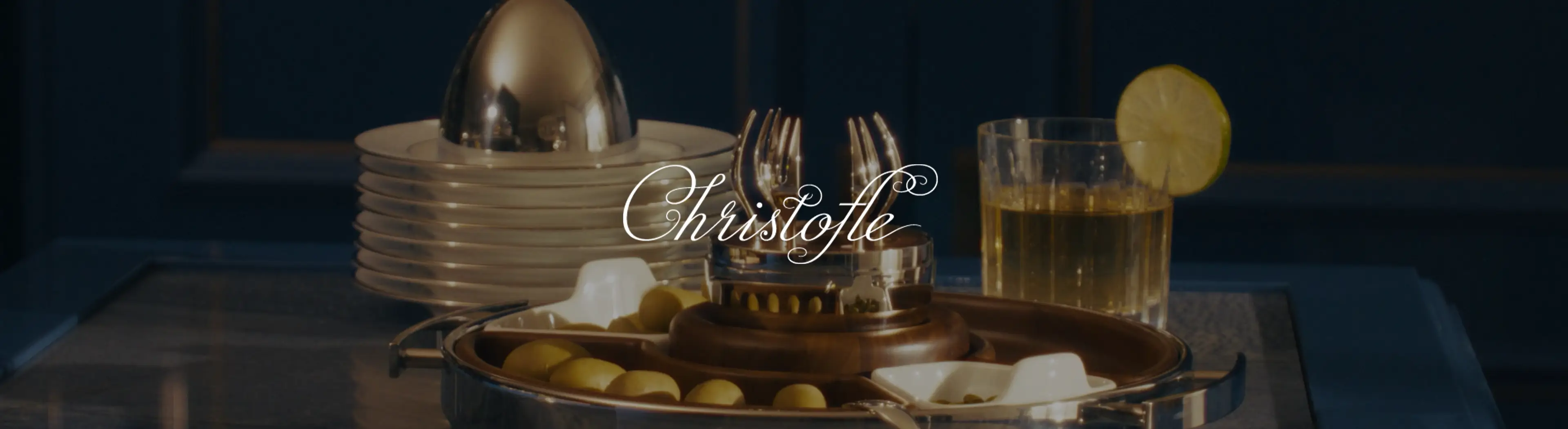 Besteck und Wohnaccessoires von Christofle Paris bei LIVOSY
