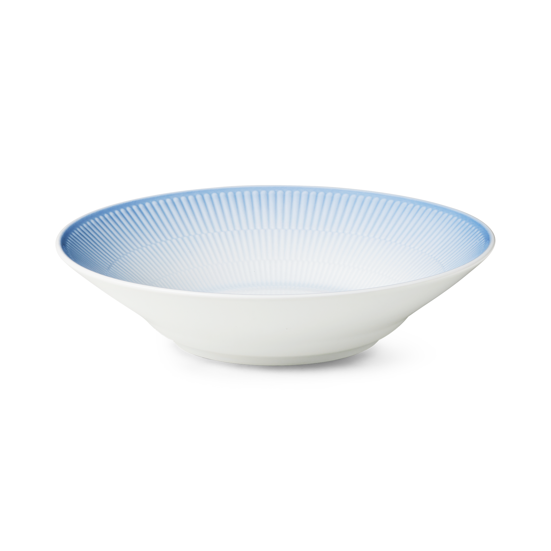 Royal Copenhagen Suppenteller Iris blau 24 cm