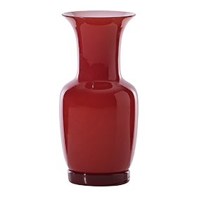 Opalino Vase Rot