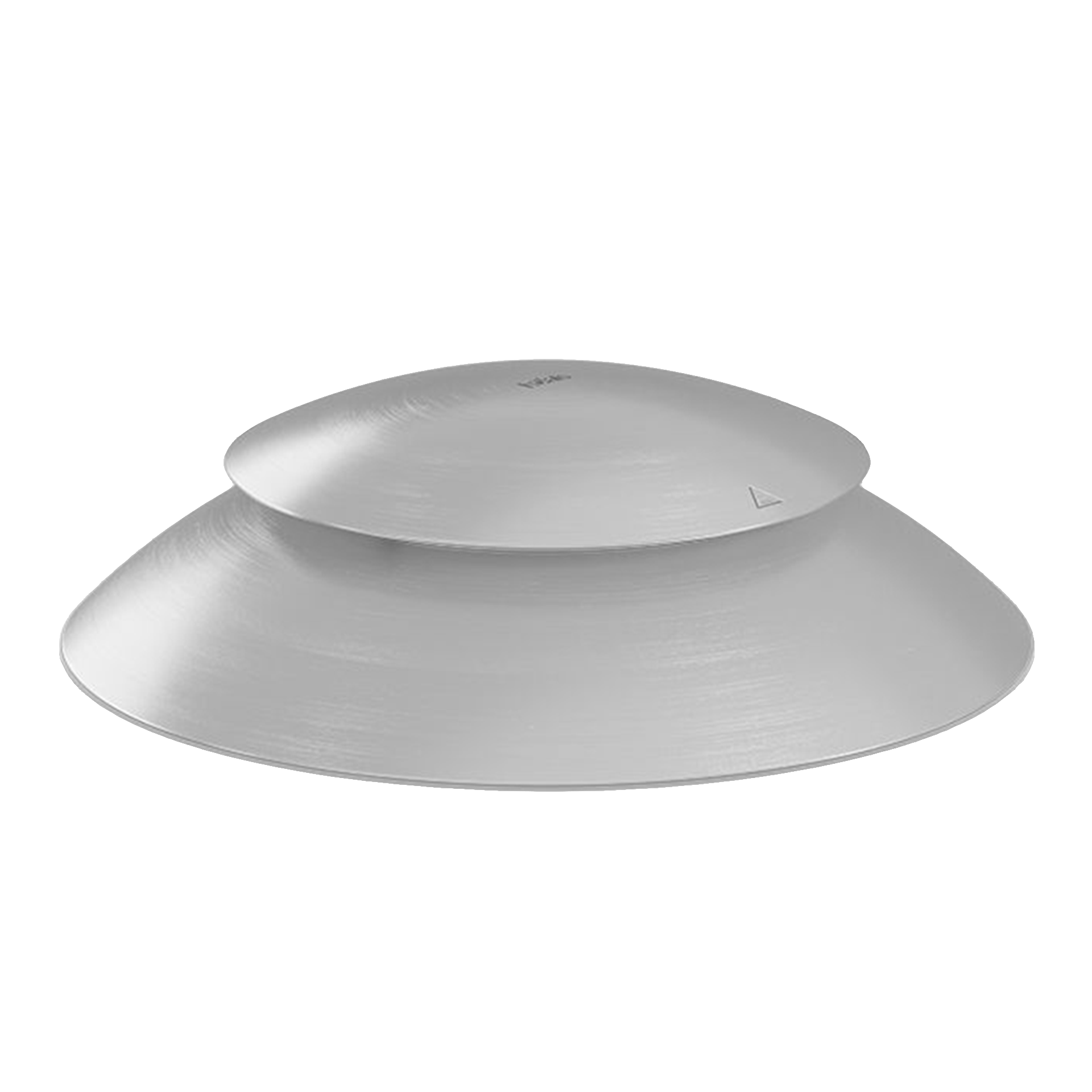 höfats Moon Deckel 55, Kofferdeckel, Aluminium, Kuppel, Schraubdeckel, Küchengerät