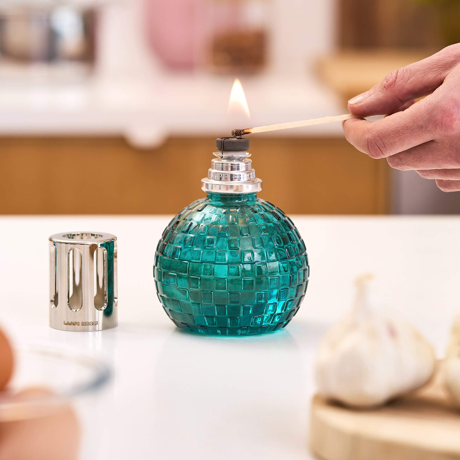 Maison Berger Duftlampe Disco Grün