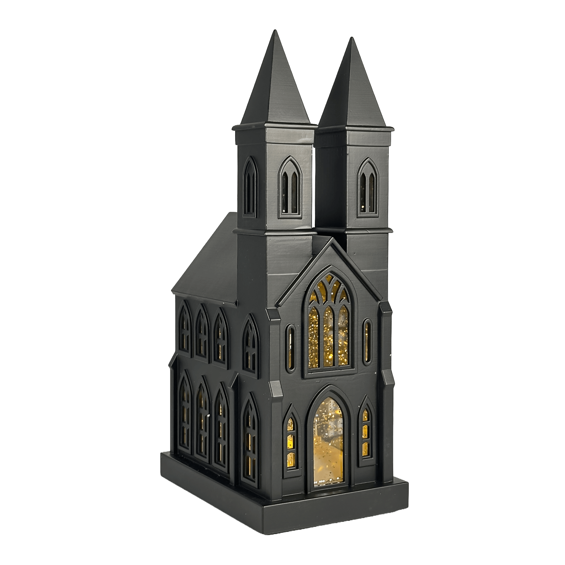 Sompex LED Dekolampe Kirche schwarz