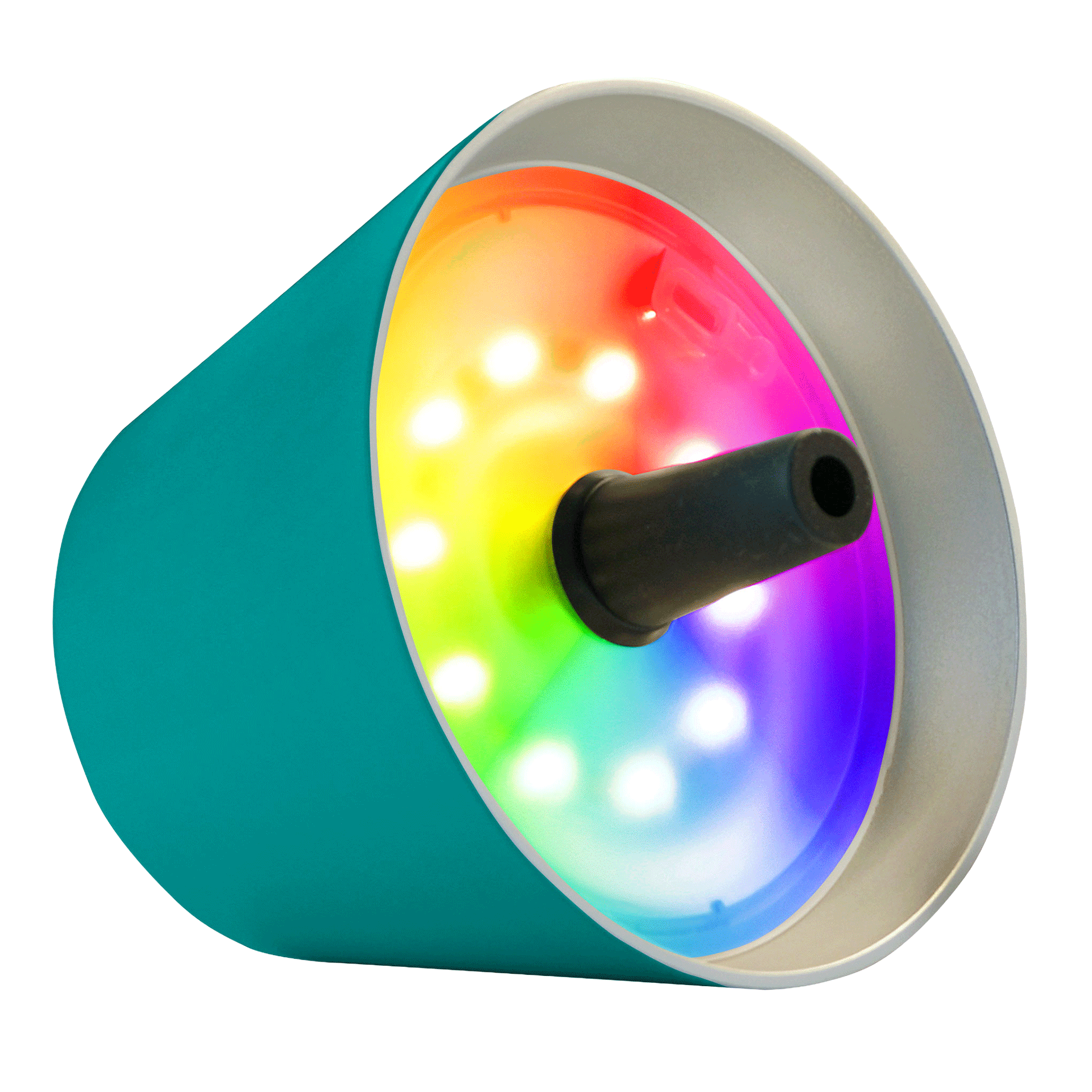 LED Bottle Light Dimmable Turquoise