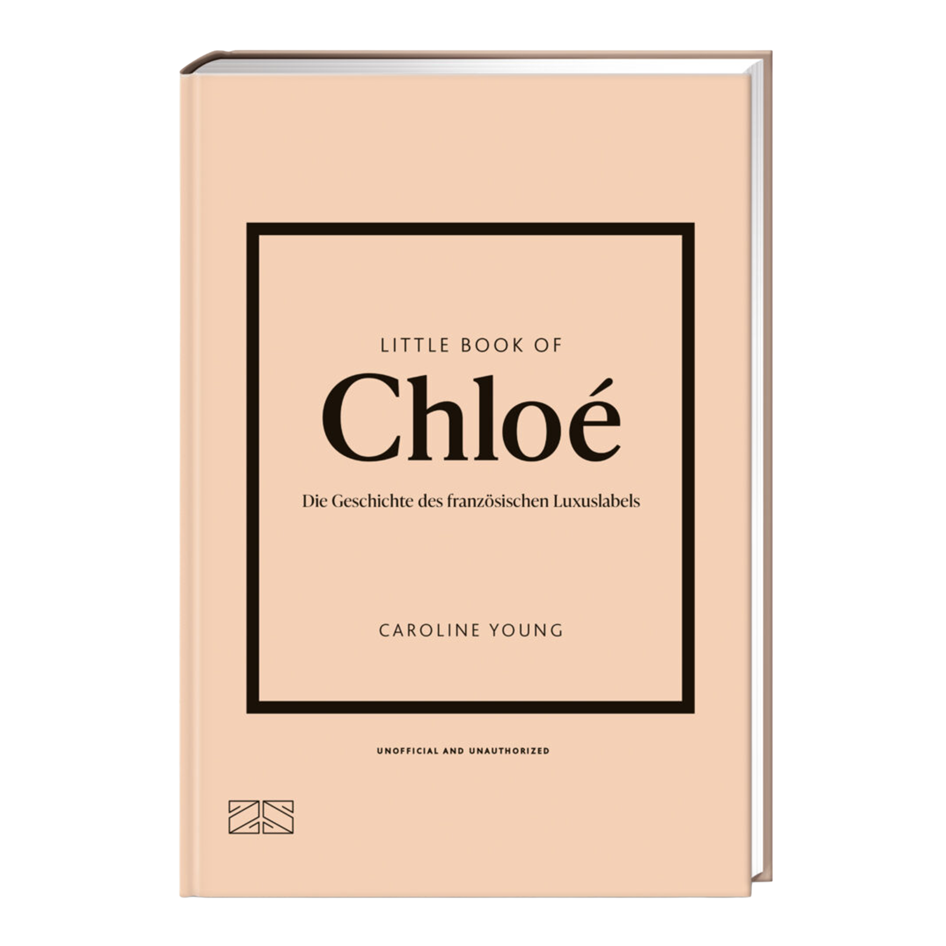 ZS Verlag, Little Books of Fashion, Coffee Table Book Little Book of Chloé, Buch, Hardcover, Beige, Schwarz-Frame, Cover-Design