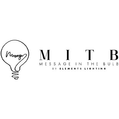 Logo Message in the bulb