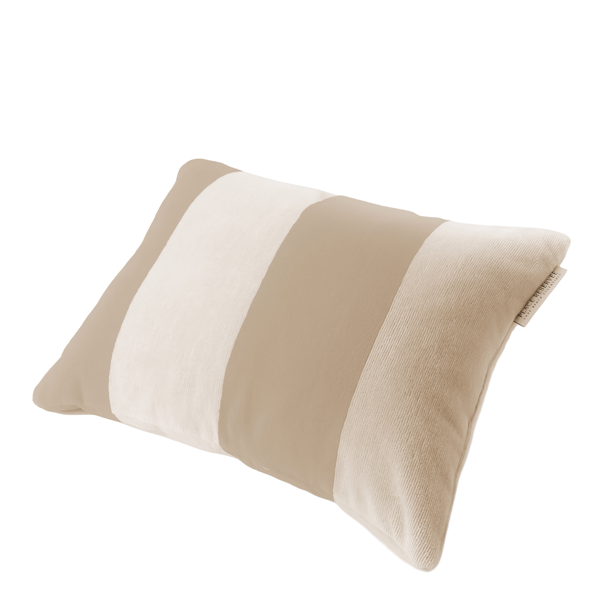 Place Reservee CLASSIC Kissen 30x40 cm Sand, kissen, kissenbezug, pillow, streifen, beige