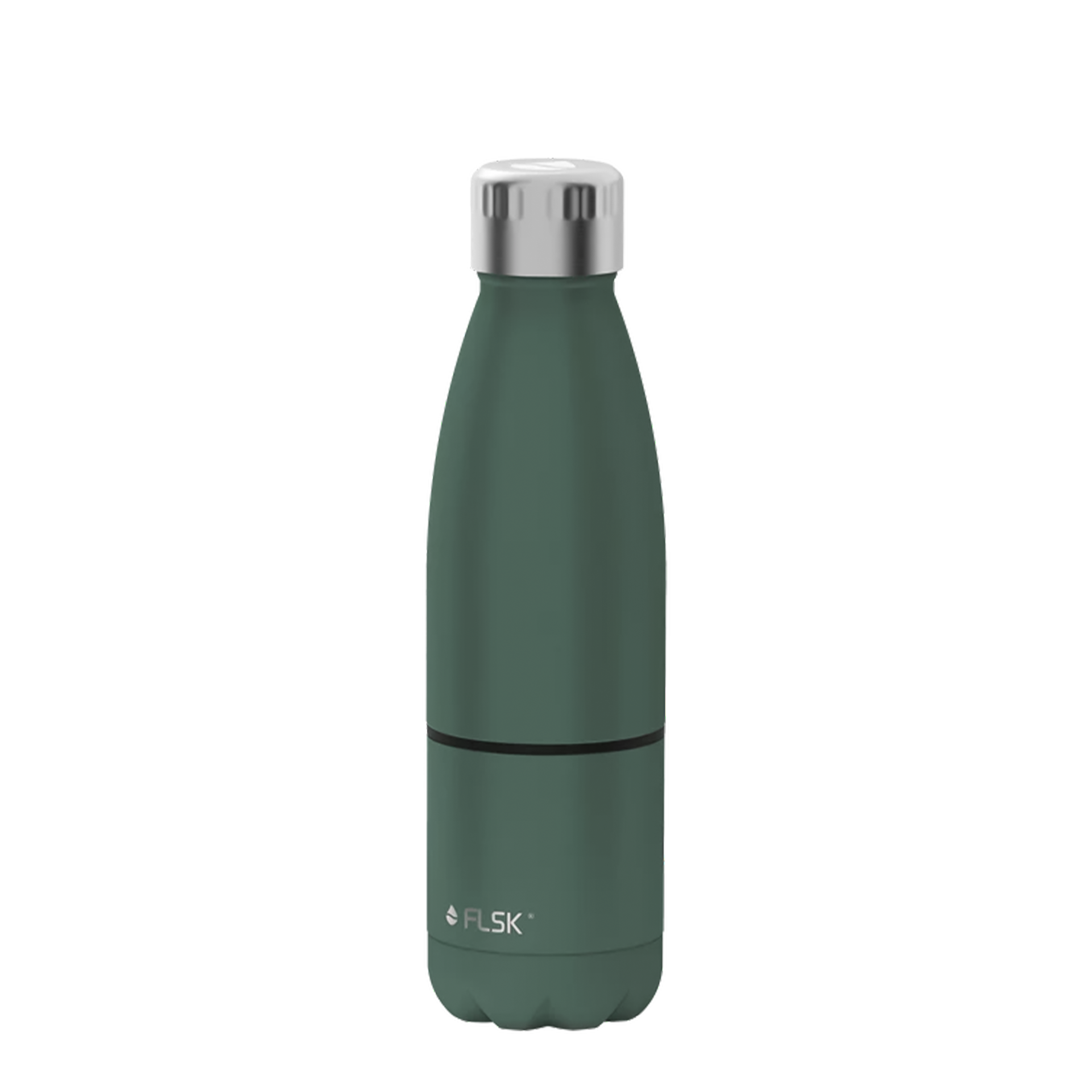 FLSK Trinkflache mit Becher Green 0.70 l