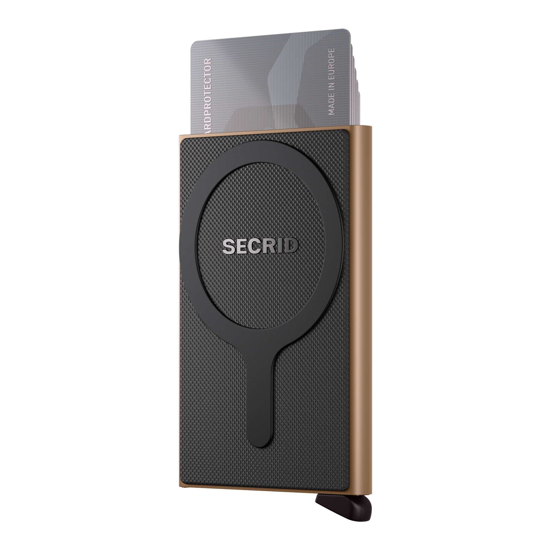 Cardprotector Sand, wallet, card holder, RFID, braun, kompakt