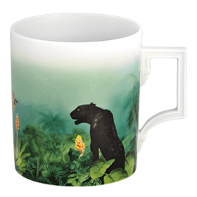 Meissen Amazonas Mug Black Panther