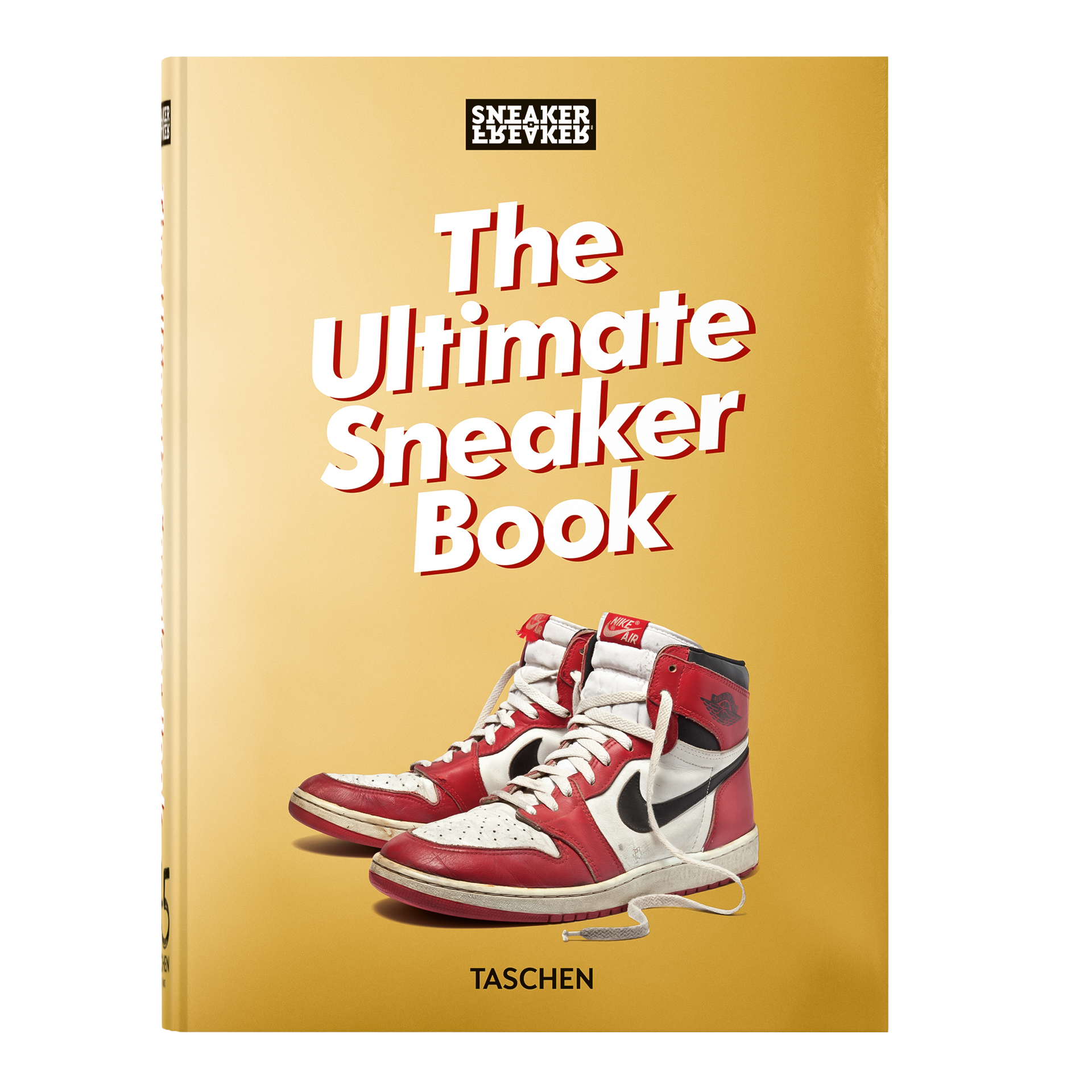 Coffee Table Book Sneaker Freaker. The Ultimate Sneaker Book, Sneakerbuch, Das ultimative Sneaker-Buch, Air Jordan,  rote Sneaker, Taschen