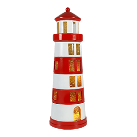 Sompex Lighthouse Red White