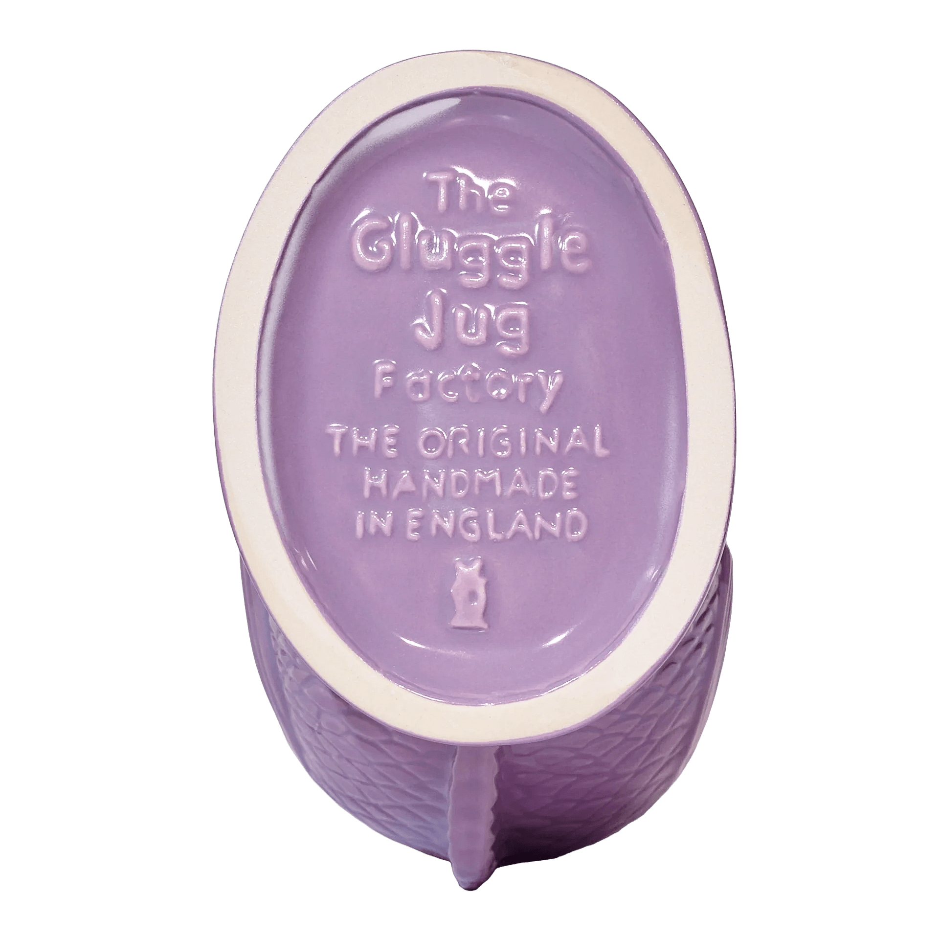 Gluckigluck, Glossy Collection, Jug lilac XL 1.20 l, handmade, Seife, Ei, Lavendel, Schmuck-inspiriert
