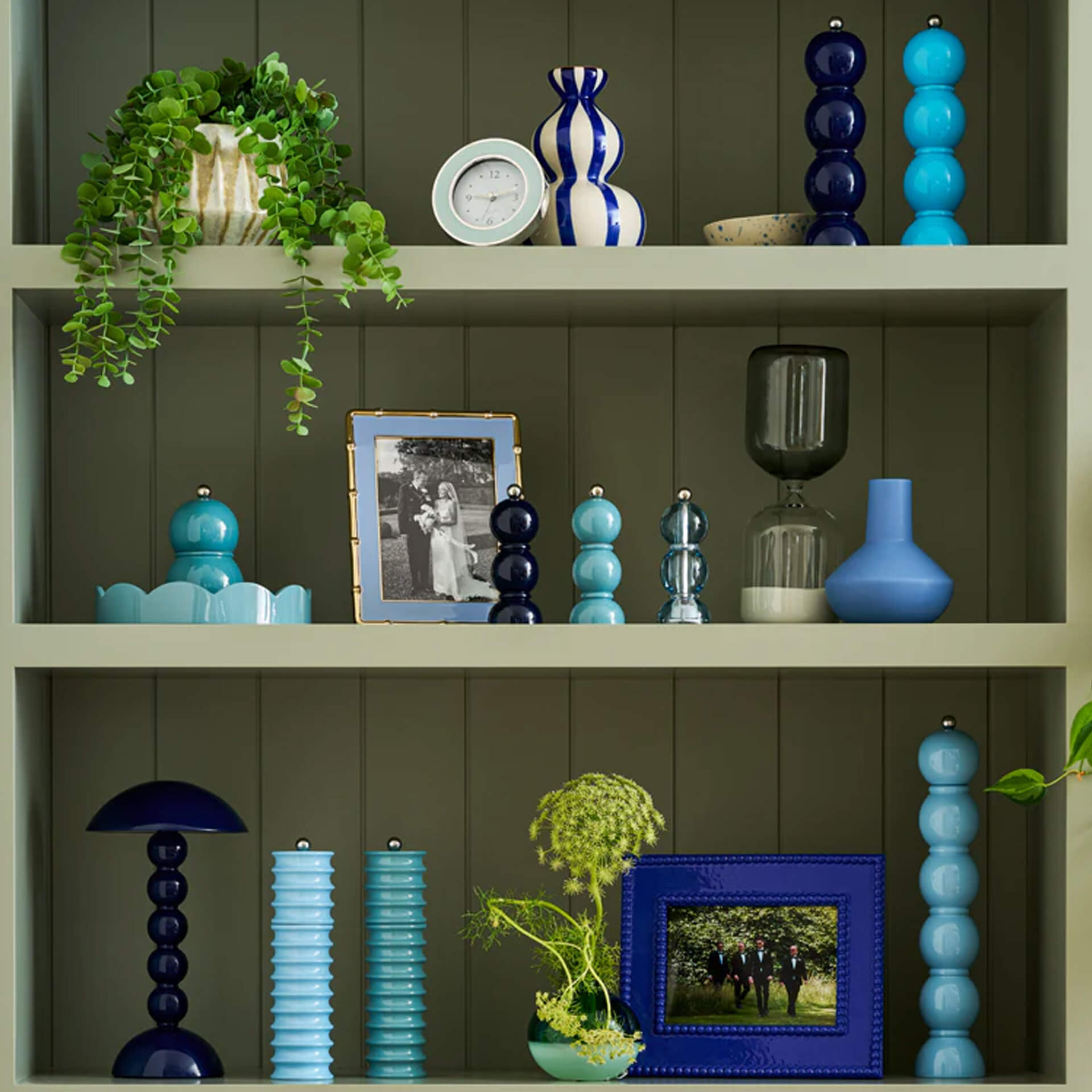 Salt- Pepper Mill navy 24 cm, regal, deko-schränk, vase, pflanze, rahmen