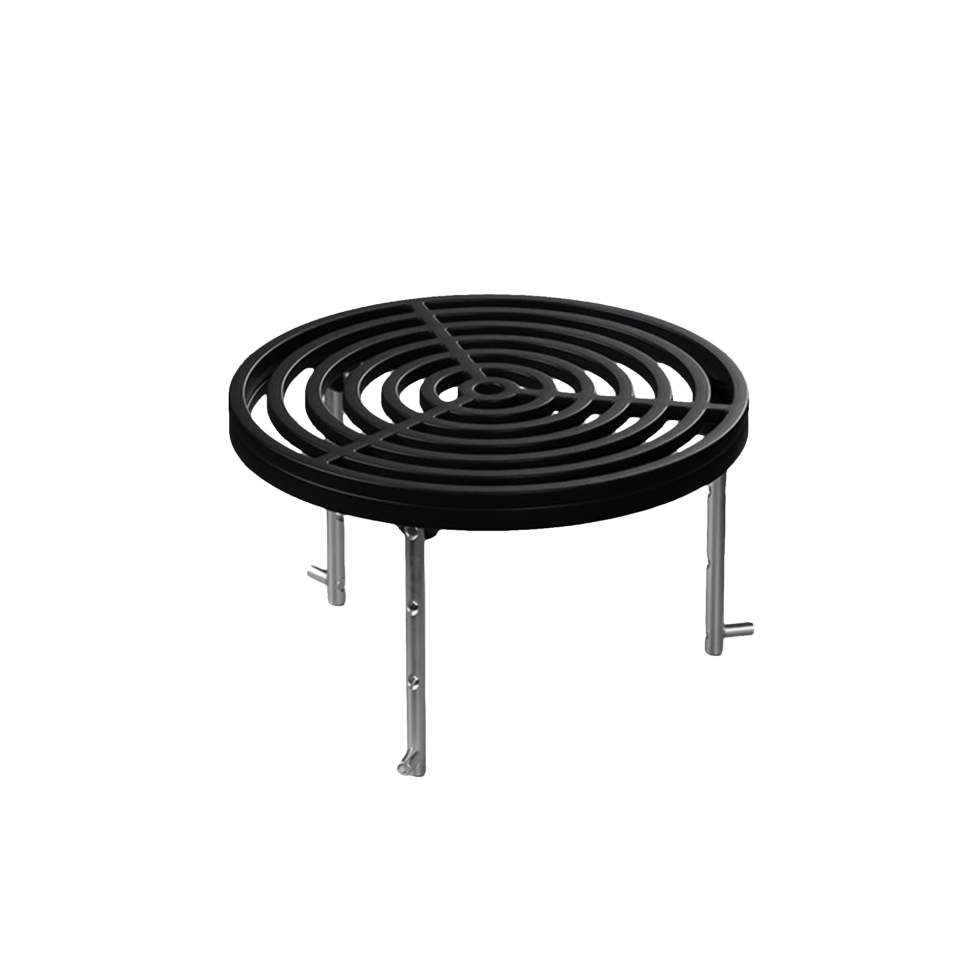 Sear Grate 70, Hobbovramen, Kochfeld-Kohlen, Runder-Grill, Schwarz, Stove-Heizplatte