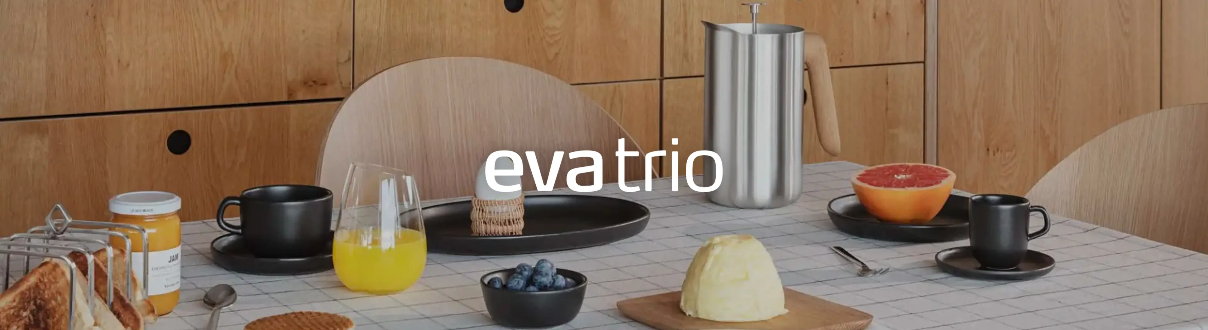 Eva Trio Geschirr, Wohnaccessoires und To Go Produkte bei LIVOSY