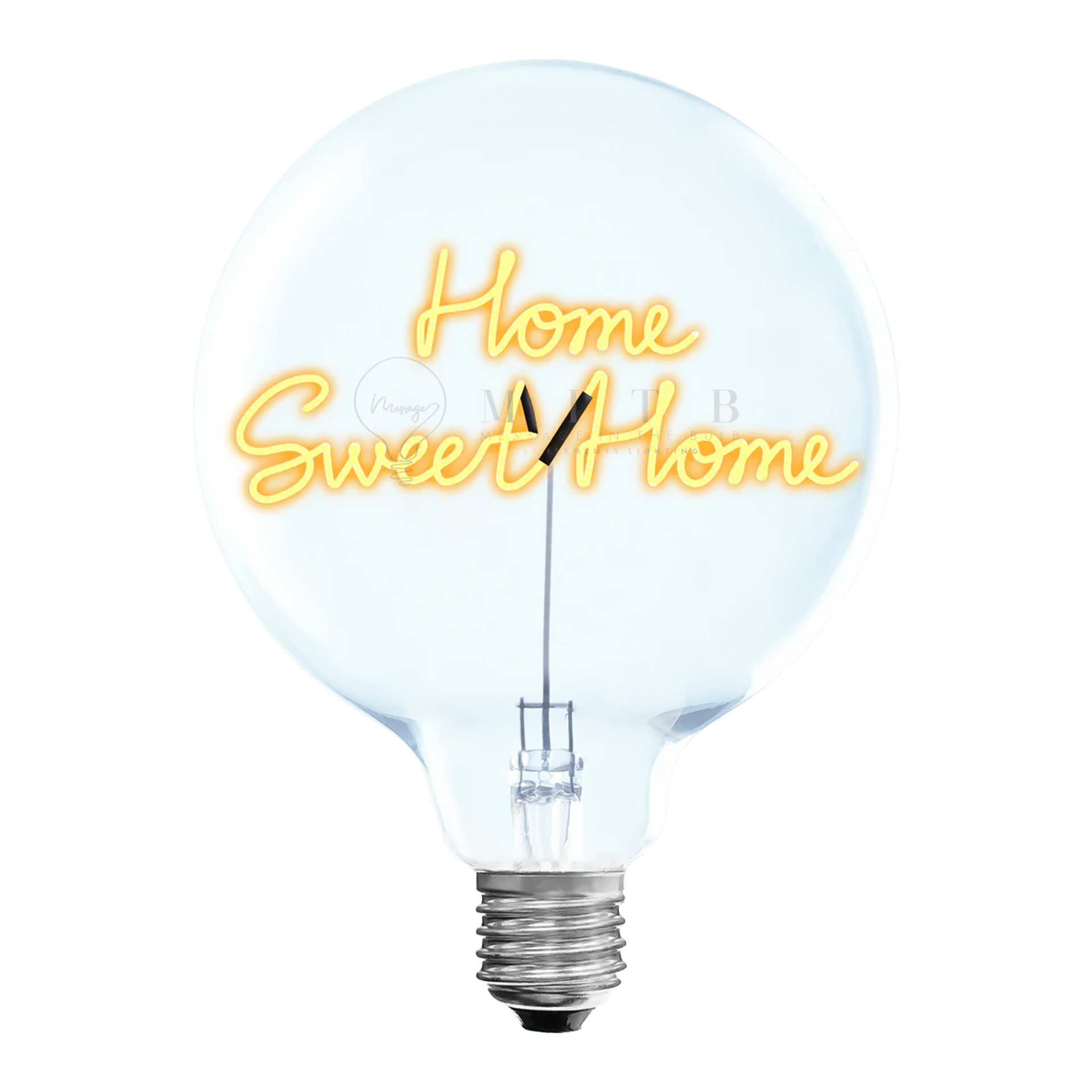 MITB LED Dekobirne Home Sweet Home