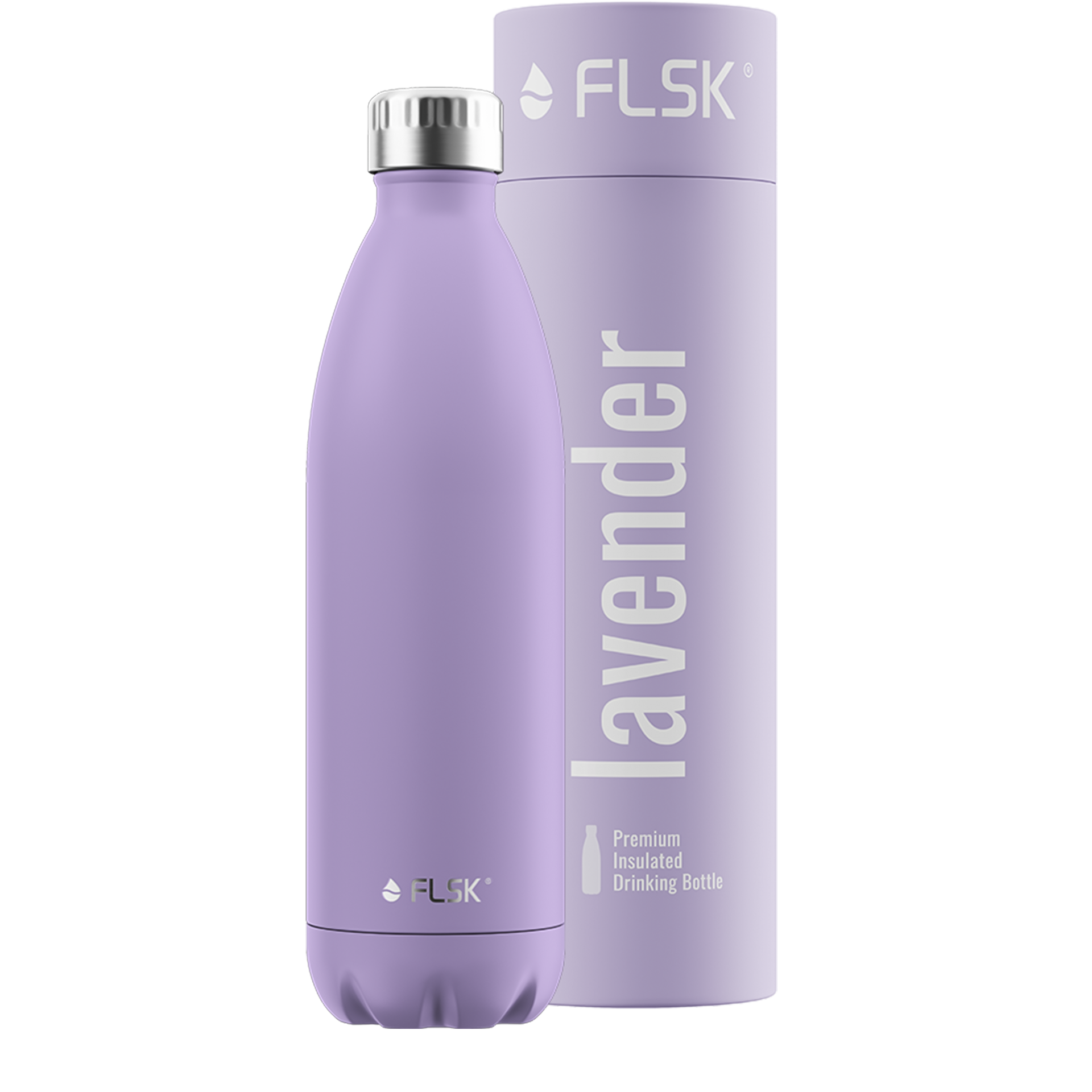 FLSK Trinkflasche Lavendel 1,00 l