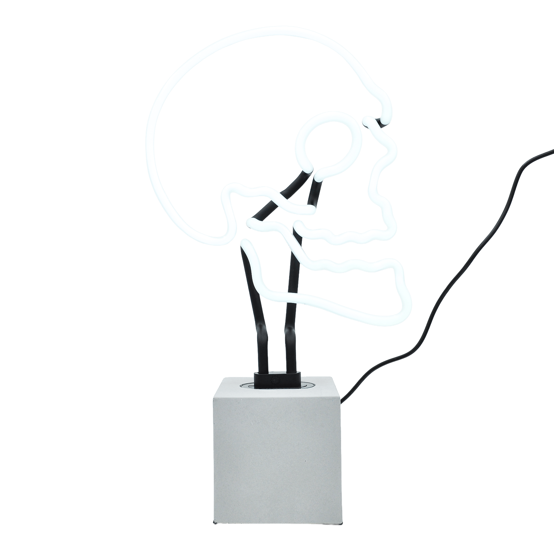 Locomocean Neonlampe Totenkopf