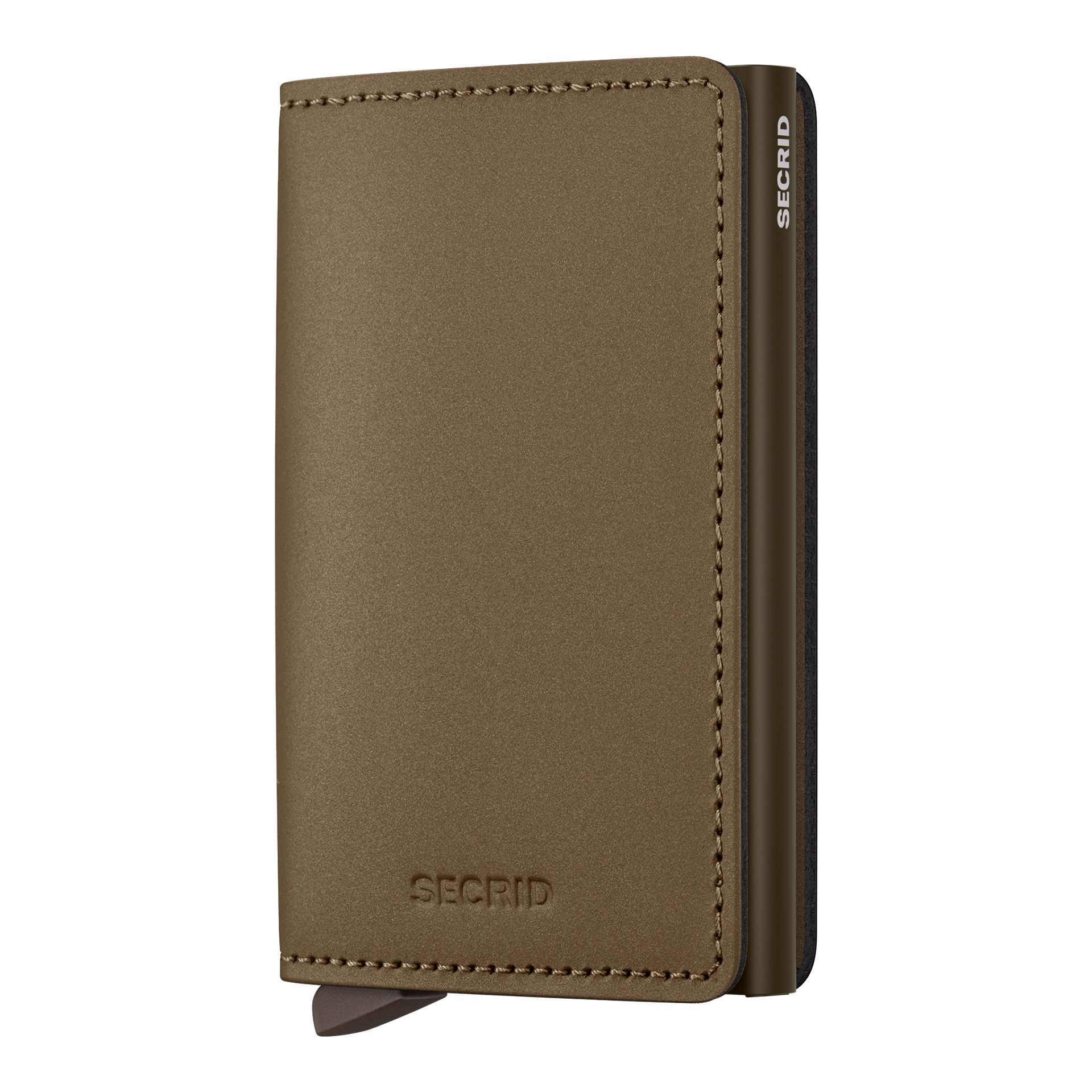 Slimwallet Bronze, portemonnaie, kartenhalter, braun, leder, schlank