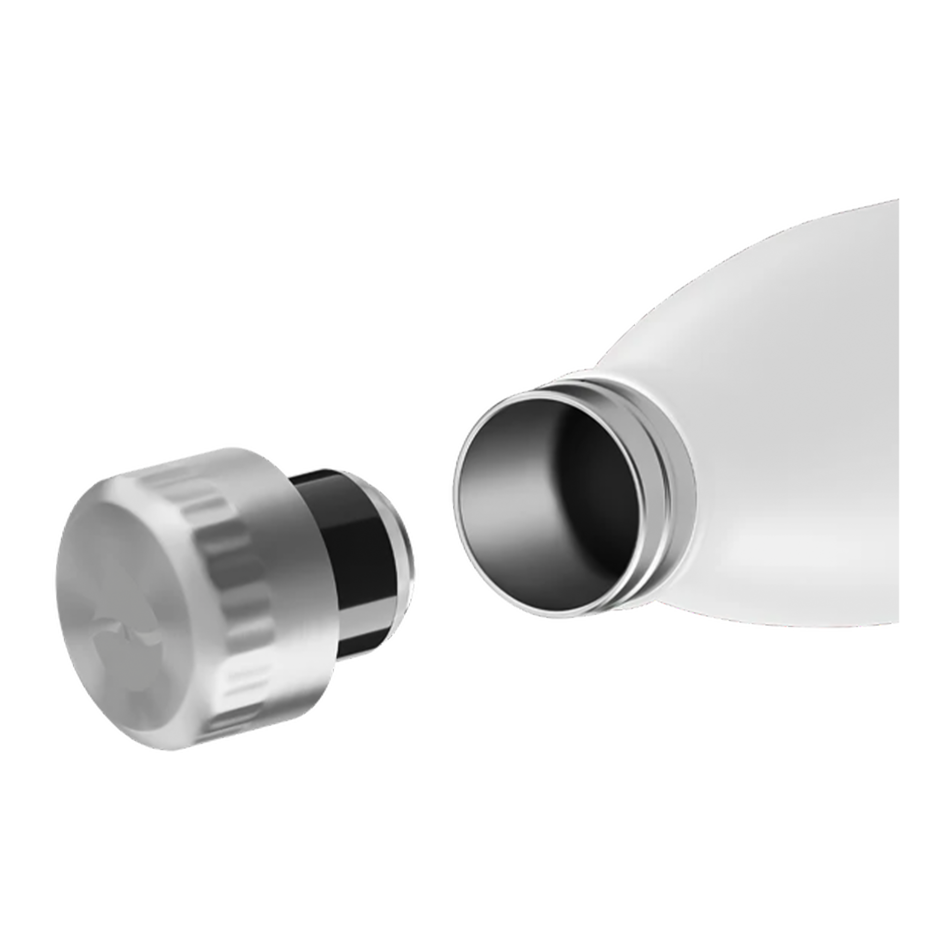 FLSK Trinkflasche Weiß 0,50 l