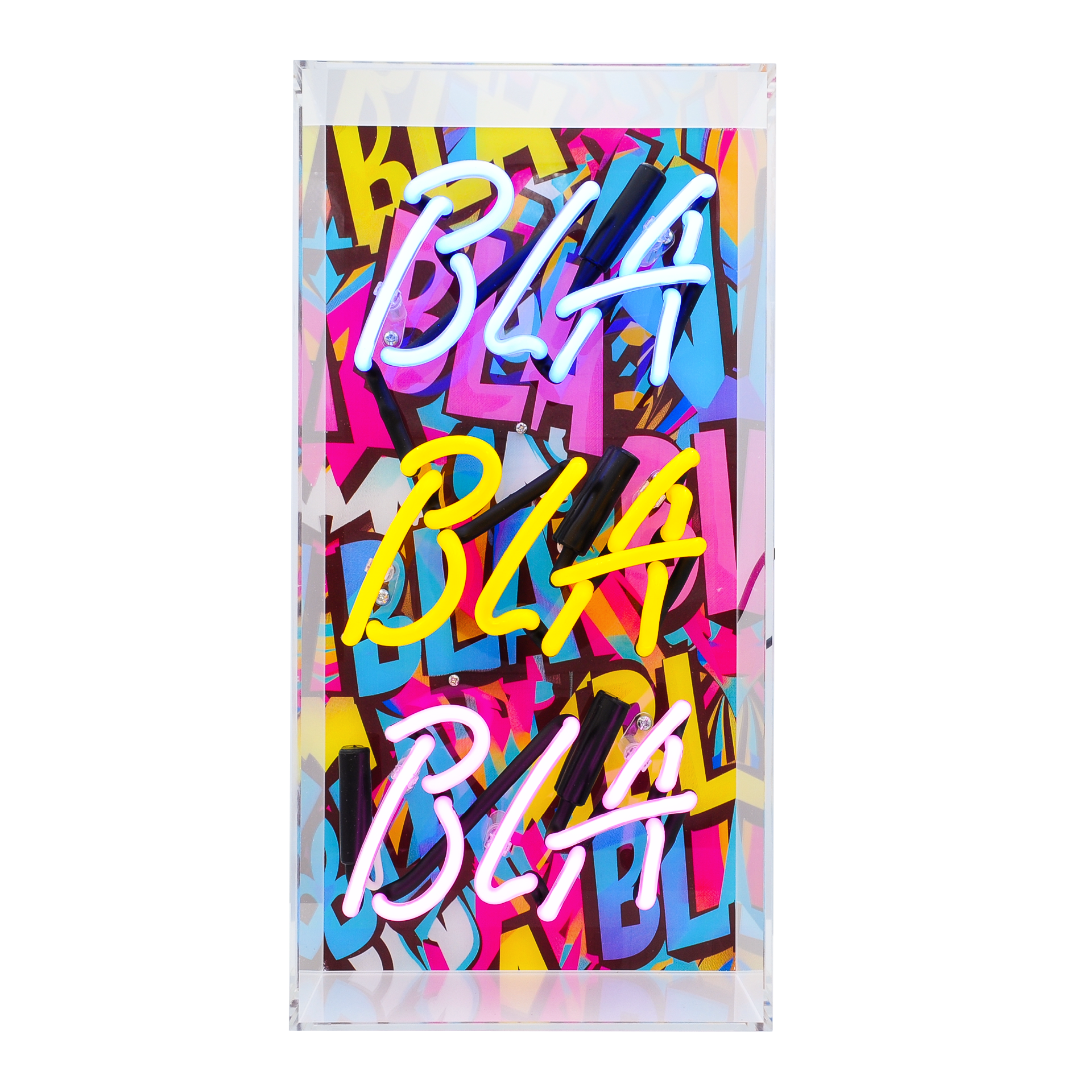 Locomocean Neonschild Bla Bla Bla