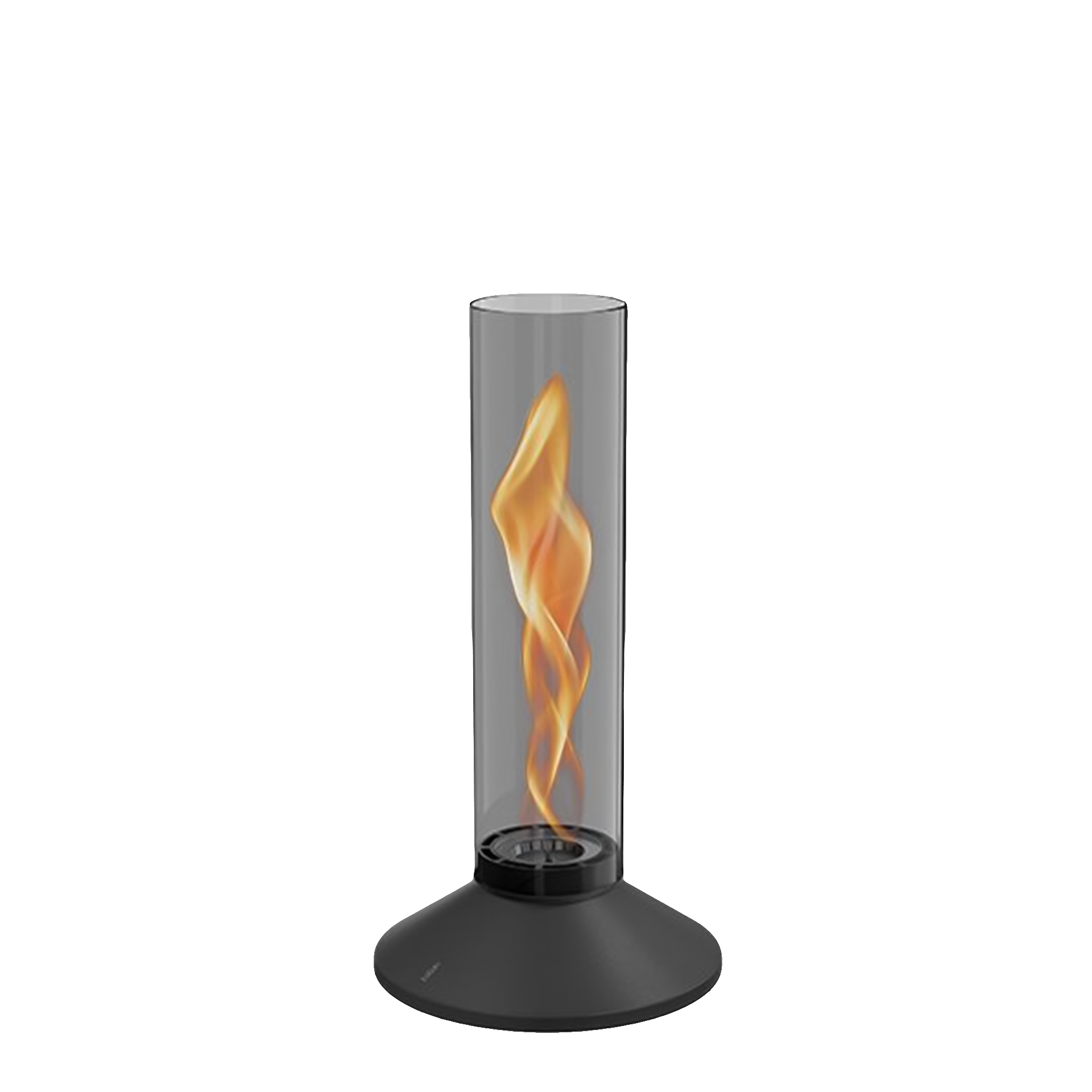 Tabletop Fireplace 900 All Black, Gasfeuerzeug, Gasheizstrahler, Flammenkamin, Tischheizung, Flammenkerze