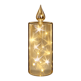 Wirtz, LED Glaskerze