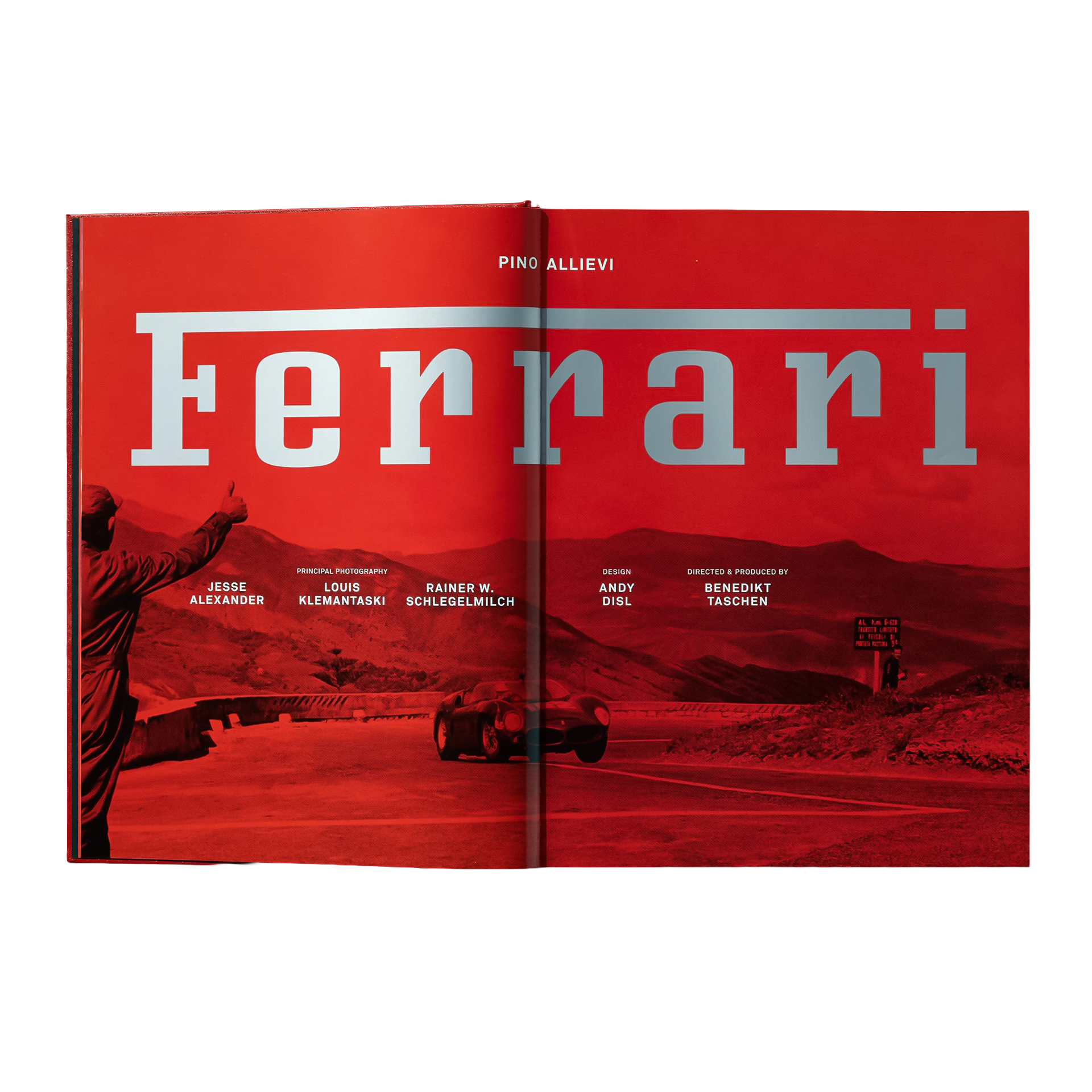 Coffee Table Book Ferrari, poster, magazine, rot, Ferrari, rennwagen