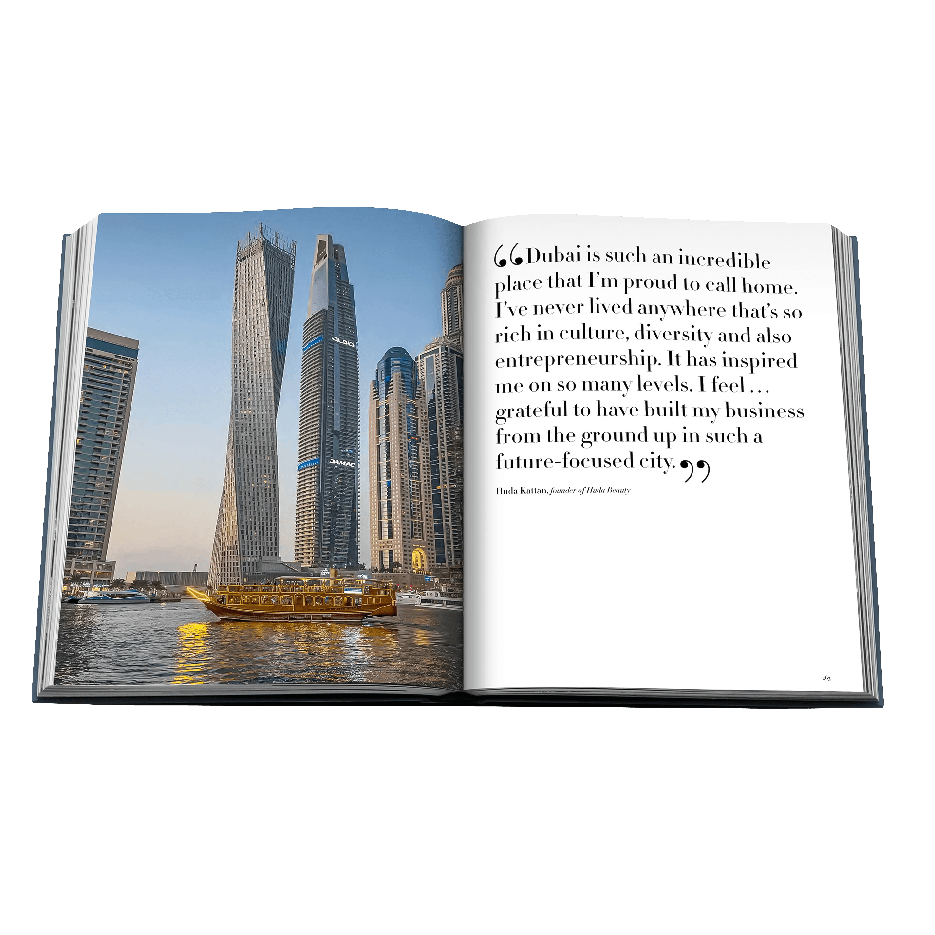 Assouline Coffee Table Book Dubai