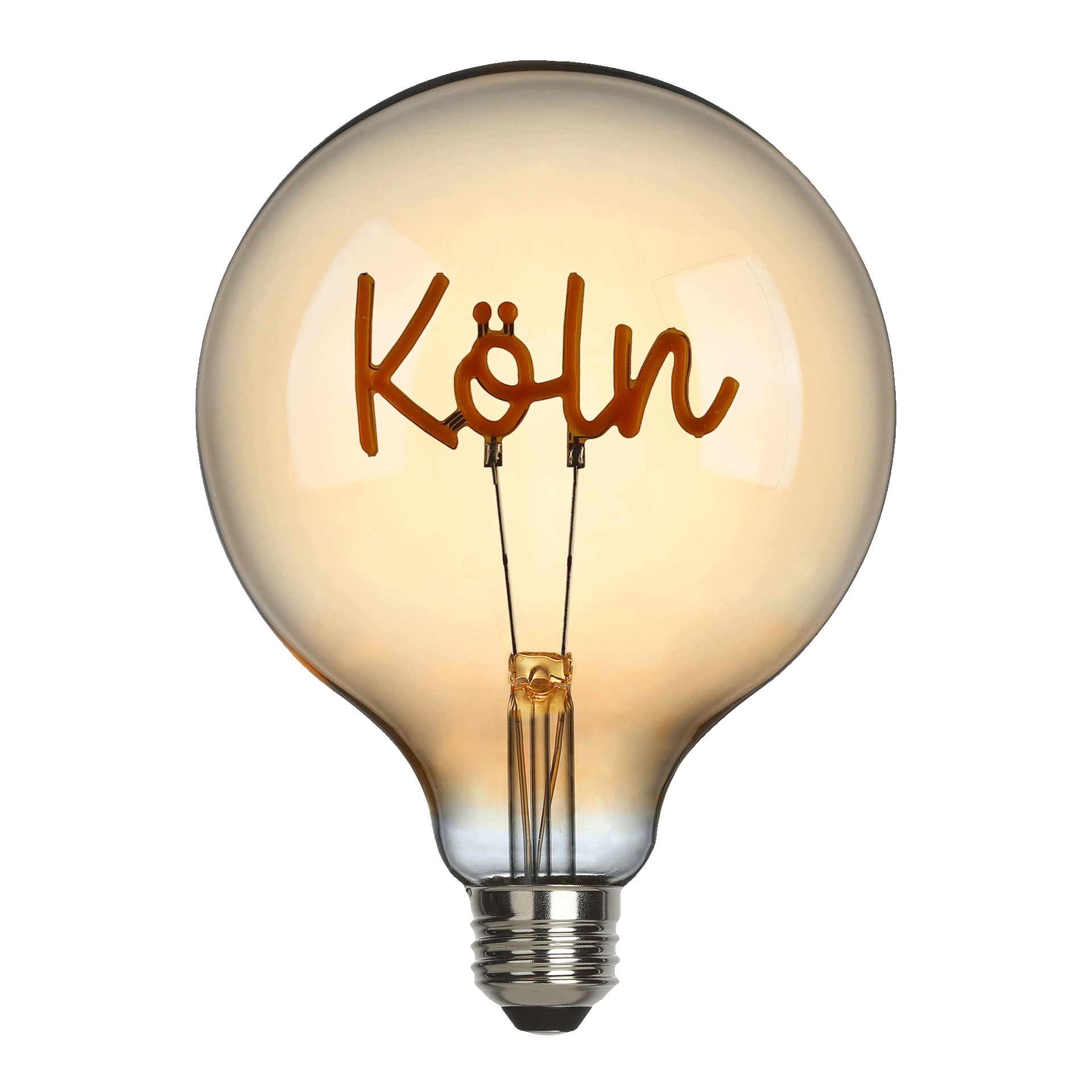 LED decorative bulb Köln, Glühbirne, Edison-Glühbirne, Glühbirnenlampe, Lichtquelle, Glaskugelbirne