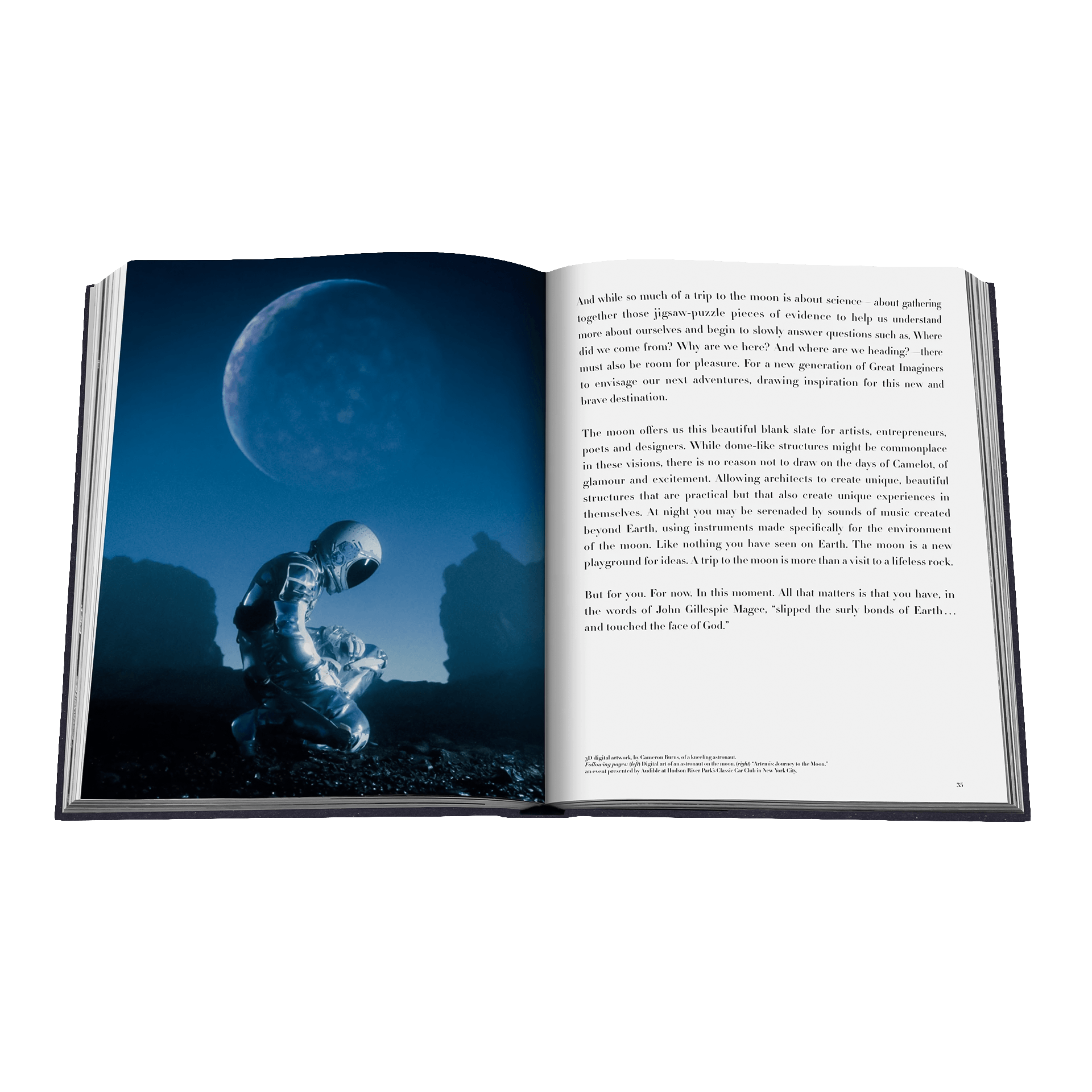 Assouline Coffee Table Book Moon