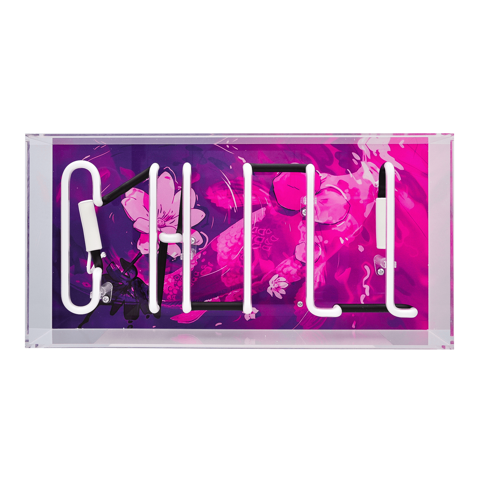 Locomocean Neonschild Chill pink