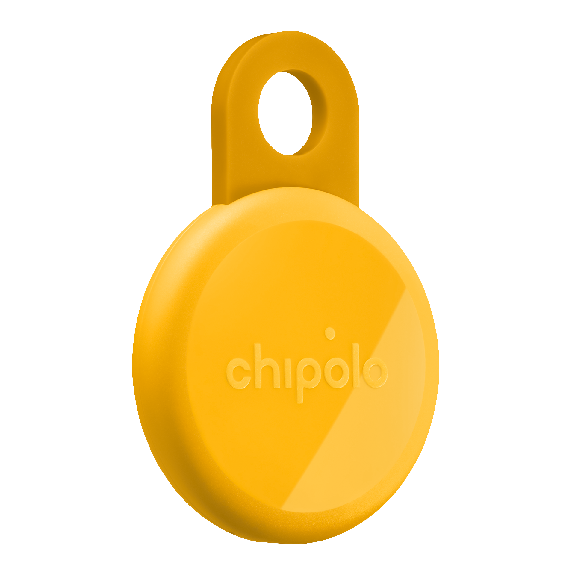 Bluetooth-Tracker Key Honey, runde, schlüsselanhänger, gelb, scheibe, chipolo