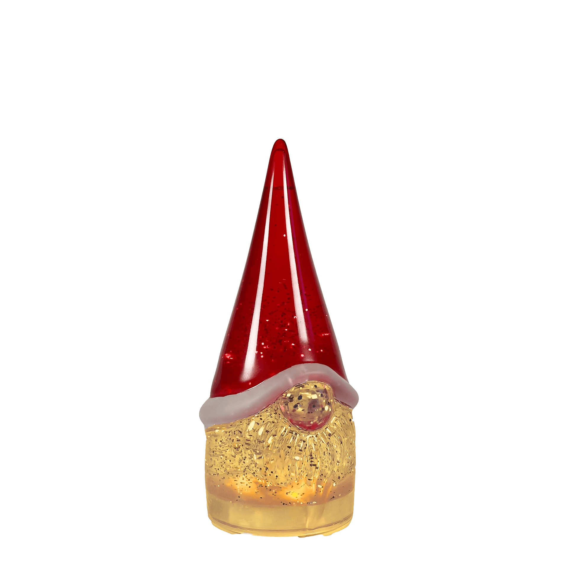 Sompex GLAMOR GNOME LED Dekolampe Wichtel rot 22 cm