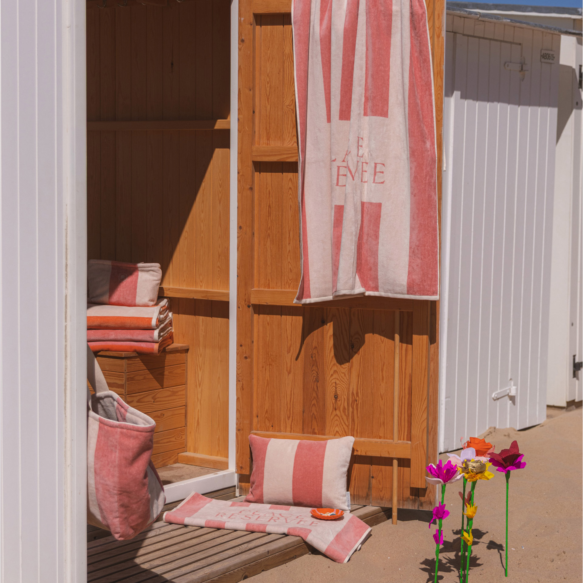 Place Reservee Strandhandtuch Petit CLASSIC Pink Lemonade