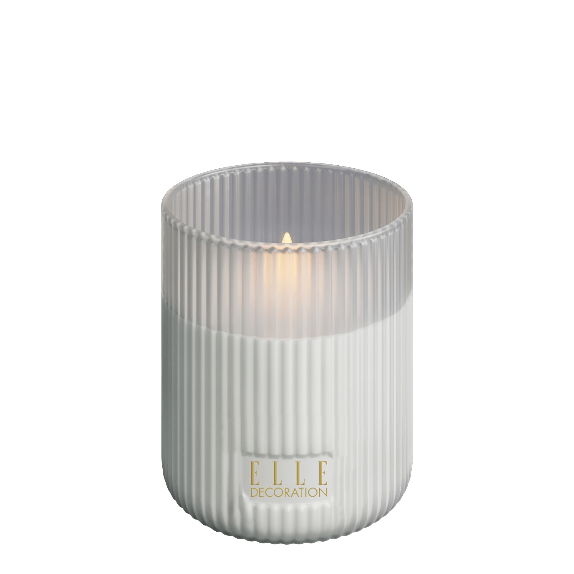 ELLE DECORATION LED Kerze BELLEVILLE 1-flammig weiß
