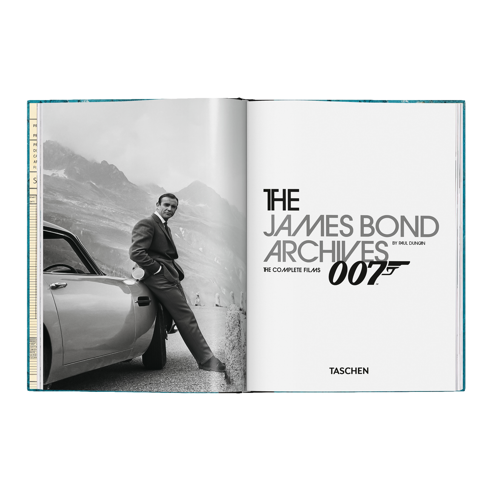 The James Bond Archives. The Complete Films, buch, fotografie, James Bond, auto, Archiv