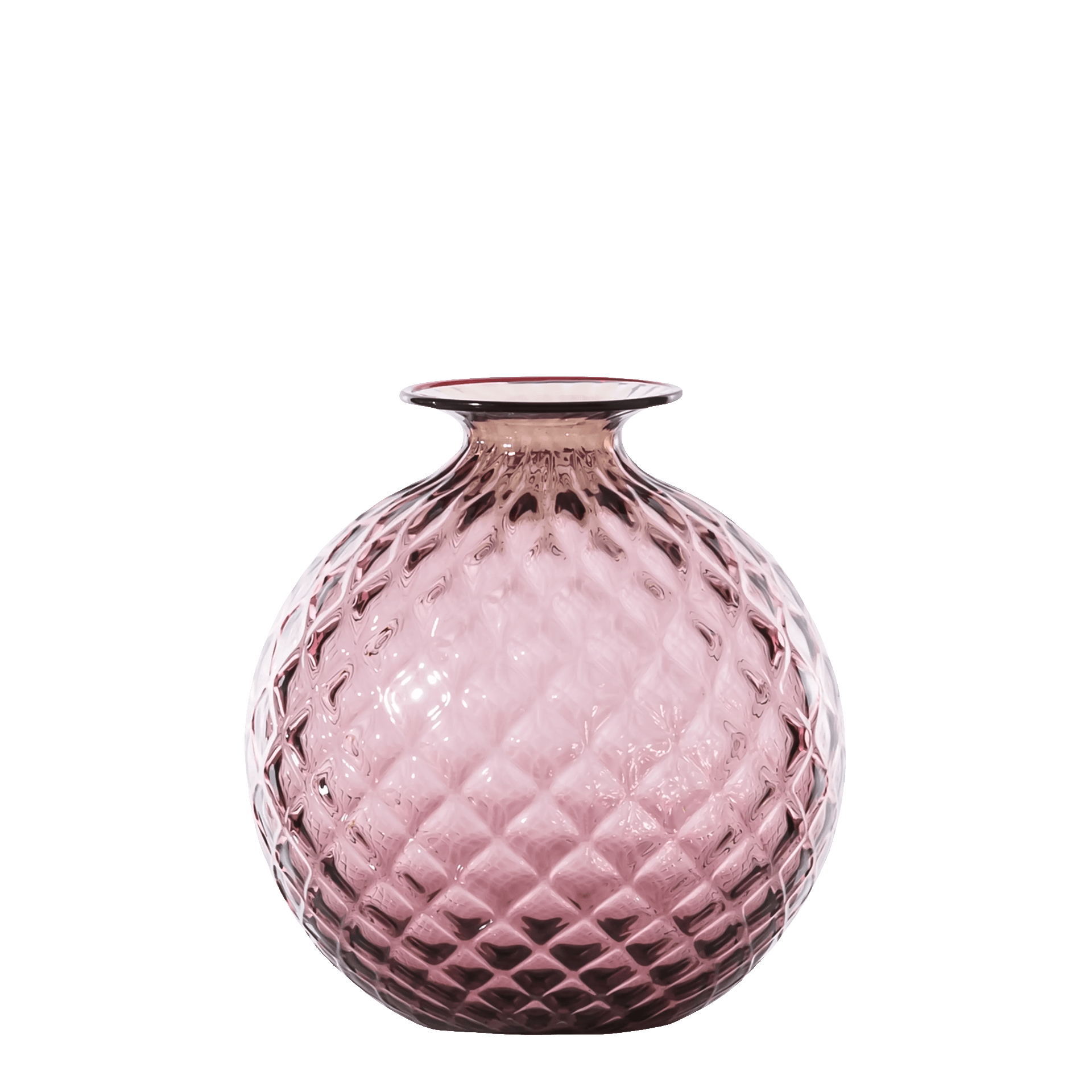 Venini Vase Monofiori Balloton Amethyst