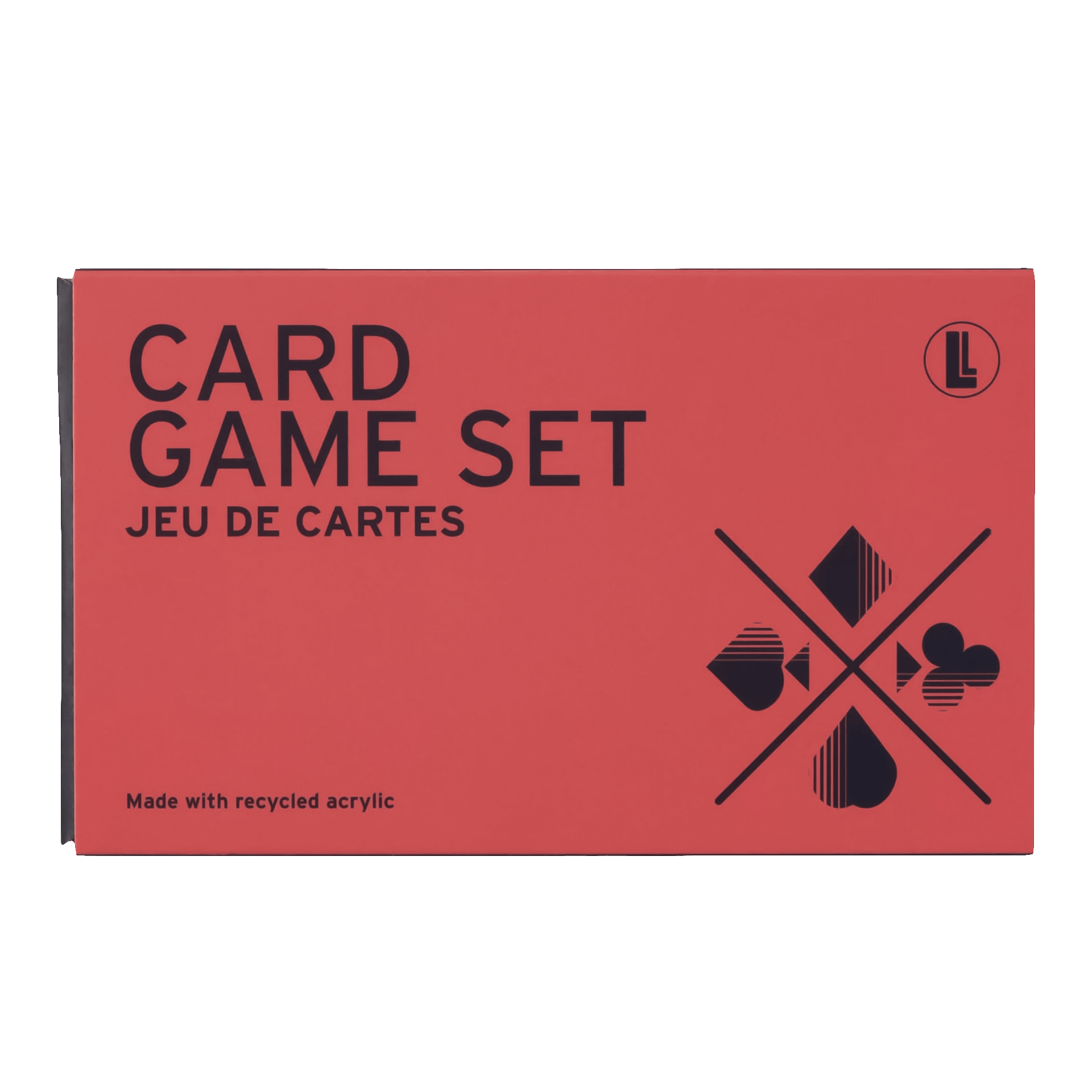 Lund House Design Acryl Game Card Game Set