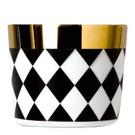 Sieger Goblet Black and White Check