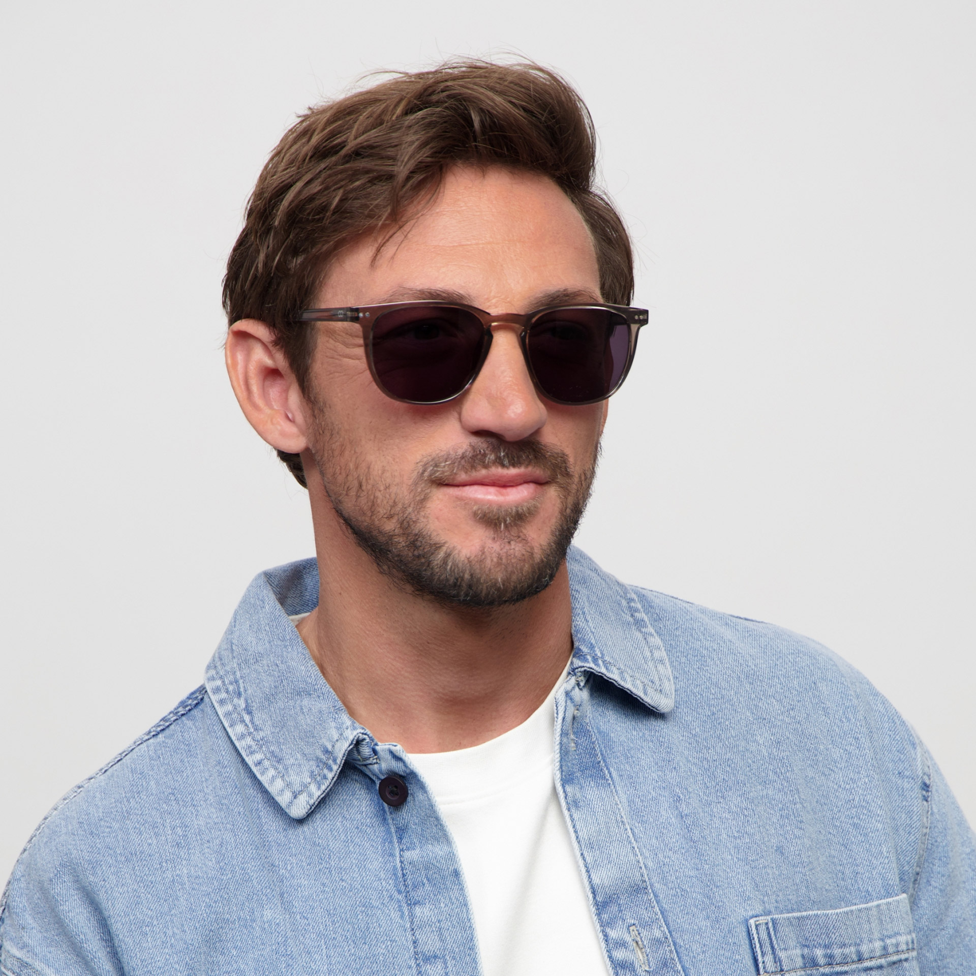 Looplabb Sonnenbrille THE GEORG SUN Crystal Black