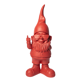 Blogo Zwerg Bernado Rot