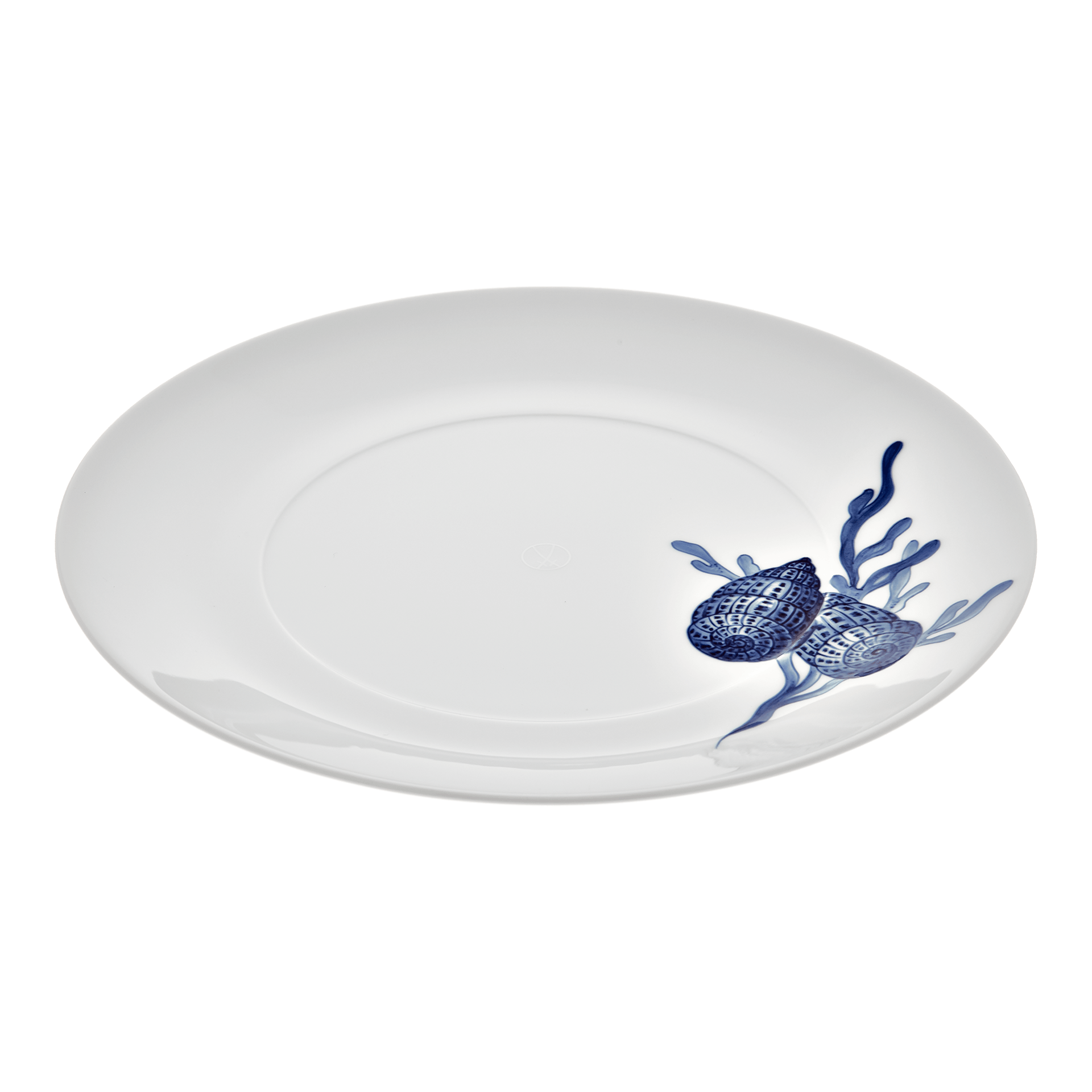 Meissen Cosmopolitan Blue Treasure Speiseteller Muschel