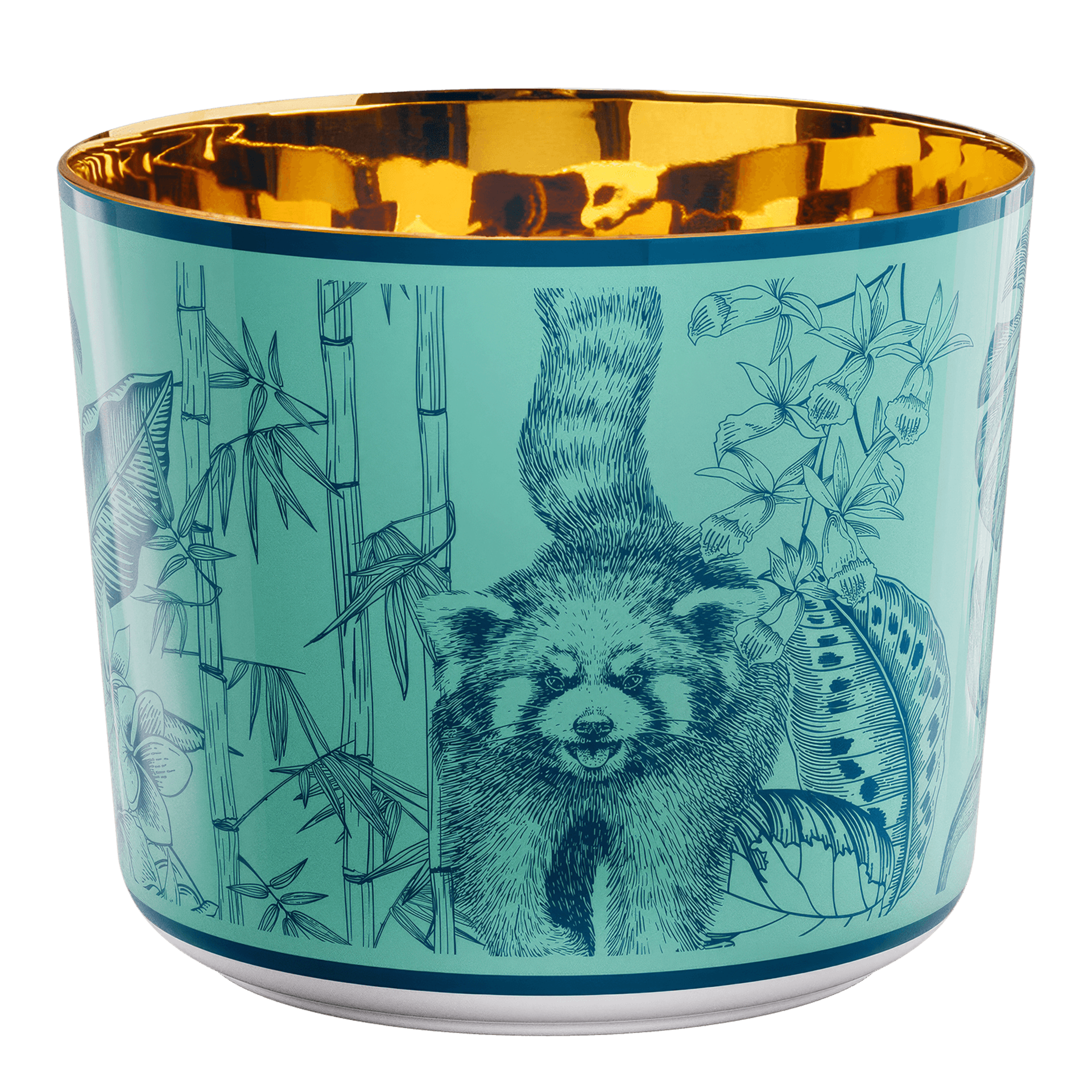 SIEGER by FÜRSTENBERG, SIP OF GOLD – PARAÍSO BLUE, Champagnerbecher