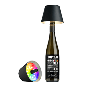 Sompex Top Lampe Schwarz